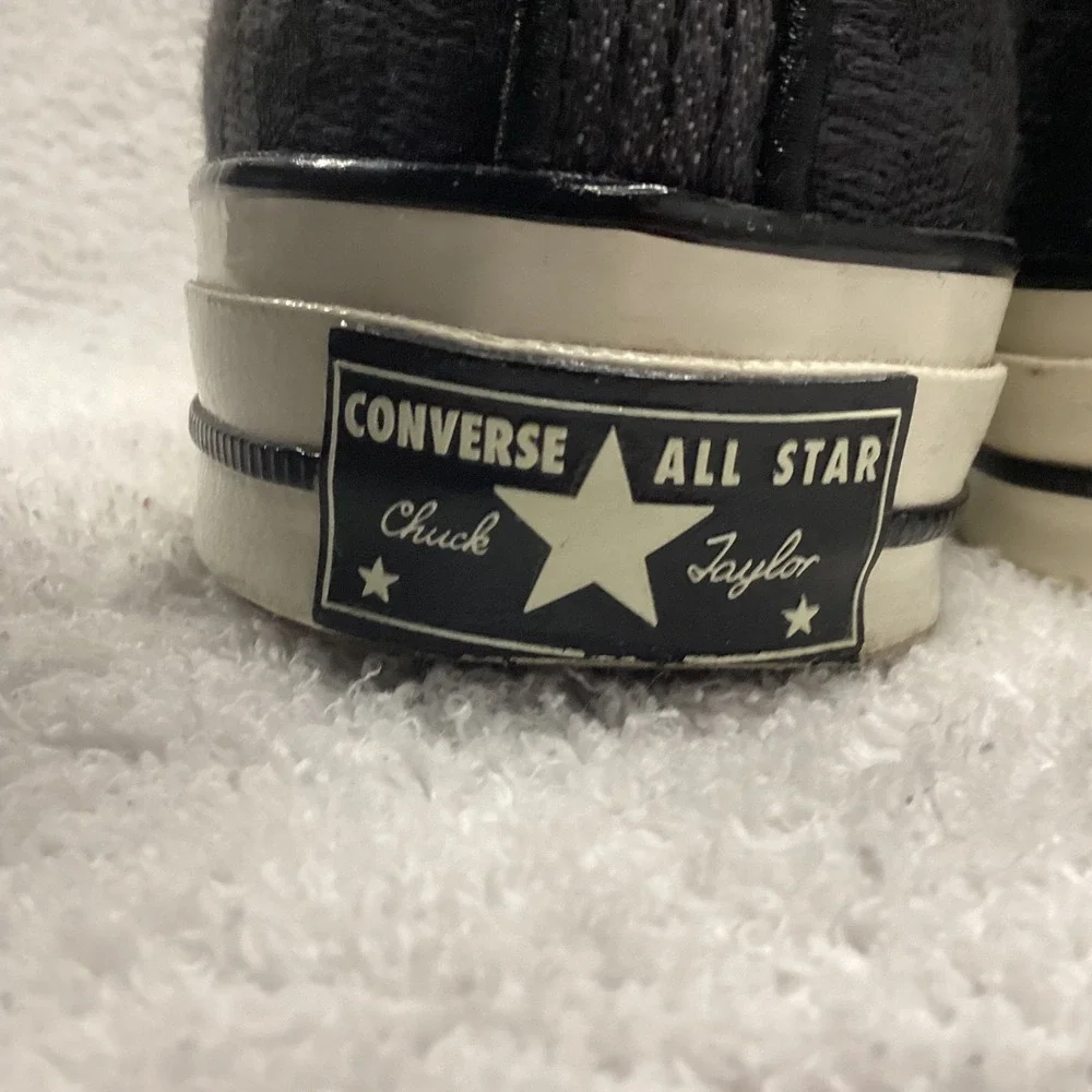 Converse Chuck 70 Hi Black Tonal Camo High Top Sneakers Unisex 169123C